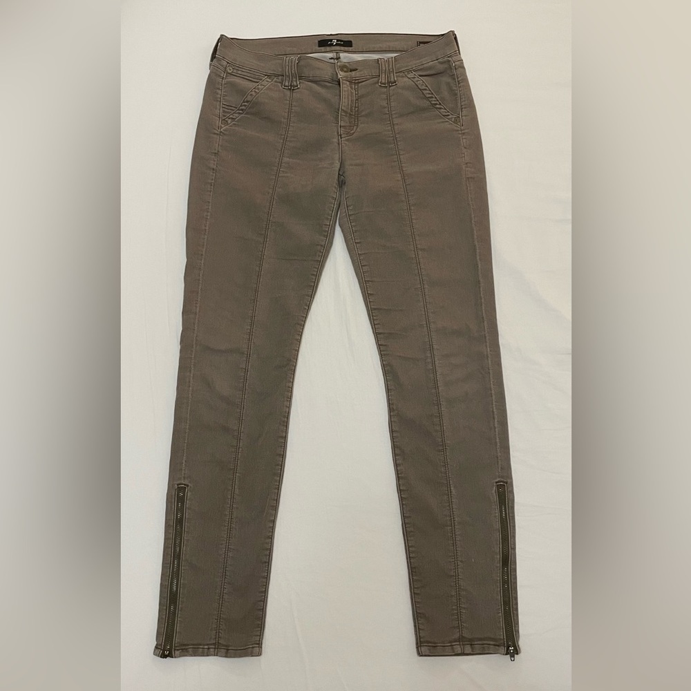 7 FOR ALL MANKIND SKINNY CARGO PANTS SIZE 29
